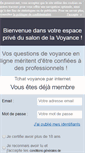 Mobile Screenshot of chat.tarot.fr
